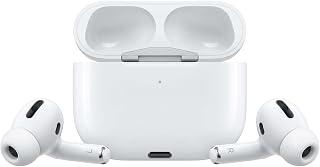 Pro 2 Wireless Bluetooth Headphones Compatible with iPhone and Android, Noise Cancelling Headphones with Wireless Charging Case, in-Ear White