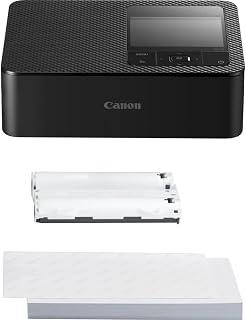 Canon SELPHY CP1500 Mobile Photo Printer with Paper Set, Black, Wireless Bluetooth Printer with Accessories, Compact and Lightweight, Mi 54 Sheets of Paper in 4 x 6 Postcard Format