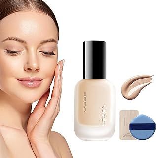 عرض حصري على Uodo Liquid Foundation, Uodo Moisturizing Light Foundation, UODO Matte Long Lasting Foundation Makeup, Hydrating Waterproof and Light Long Lasting Foundation (Matte W03 Natural) - عروض أمازون السعودية