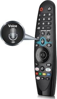 Voice Remote Control Compatible with LG Smart TV Remote Control Replacement Compatible with LG Smart Screens Upgraded Replacement Remote Control with Pointer, Voice Control for LG NanoCell TV