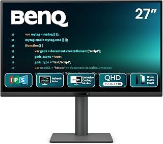 [2026 Model] BenQ RD270Q 27-inch 2K 144Hz Display, Nano Matte Panel, Coding Modes, USB-C 65W, Night Hours Protection, Ergonomic Design and Eye-Care Solution