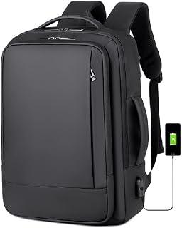 Travel Laptop Backpack 17 Inch, Business Large Travel Backpack with Expansion for Women Men with USB Charging Port