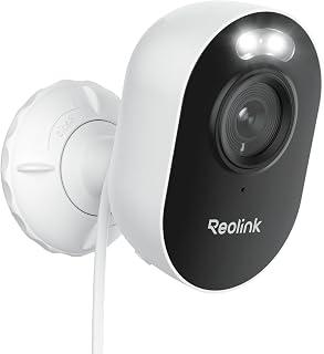 Exclusive Deal on Reolink Outdoor Security Camera with Spotlight, Lumus 1080P HD Plug-in WiFi Camera for Home Security System, PIR Motion Detection, Two-Way Talk and Siren Alarm, Waterproof, Cloud/Micro SD Card Storage - Amazon KSA Deals