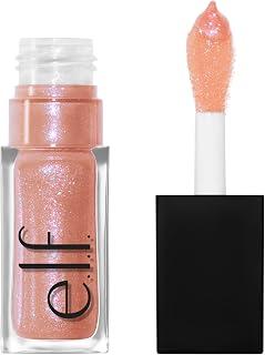 Exclusive Deal on e.l.f. Glow Reviver Lip Oil Glimmer, Nourishing Tinted Lip Oil For A High-Shine Finish, Infused With Jojoba Oil, Vegan &amp; Cruelty-Free, Candy Coded - Amazon Egypt Deals
