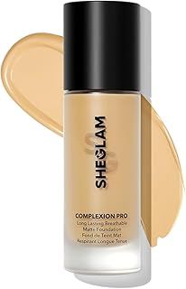عرض حصري على SHEGLAM Full Coverage Foundation Makeup Long Lasting Waterproof Matte Dewy Liquid Foundation - Butterscotch - عروض أمازون السعودية