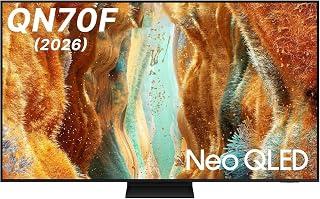 Neo QLED Smart TV 65 Inch QA65QN70FAUXEG 4K (2026 Model) NQ4 AI Gen2 Processor Matrix Slim Motion 144Hz Solar Cell Remote Control USB Type-C