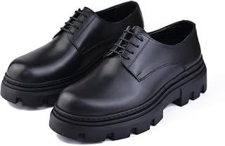 Exclusive Deal on Chunky Genuine Leather Men's Shoes – Light Foam Sole – Comfortable and Stable for Everyday Use (Black, numeric_43) - Amazon Egypt Deals