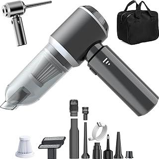 عرض حصري على NWDEY Car Vacuum Cleaner High Power 20000Pa – Cordless Handheld Mini Vacuum &amp; Air Duster for Car Detailing, 3-Speed Brushless Motor, 6000mAh Battery, Aspiradora para Carro, Home Office Camping - عروض أمازون السعودية