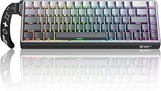 Exclusive Deal on Mechanical Gaming Keyboard 60%,Magnetic Switch Hot Swappable, Rapid Trigger, Adjustable Actuation, 8000Hz Polling Rate, RGB Backlit, Compact 68 Keys for Laptop/PC Gamer, Wired, Black - Amazon Egypt Deals