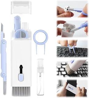 Exclusive Deal on Laptop Cleaner Keyboard Cleaner Kit with Brush, 7 in 1 Electronic Cleaner Kit for Airpod Pro Earbuds Phone Computer, Multi-Function Cleaning Kit for Keyboard Laptop Airpods MacBook Earbuds PC - Blue - Amazon Egypt Deals