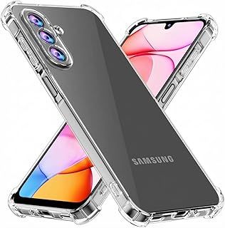 Exclusive Deal on for Samsung Galaxy A17 4G/5G Case, Full coverage shockproof design, Ultra Thin Slim Fit TPU Scratch-Resistant Case Cover - Clear - Amazon KSA Deals