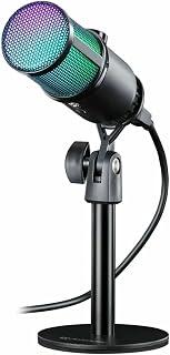 Exclusive Deal on Hiper M021 USB Condenser Gaming Microphone with 3.5 mm Headphone Jack, Micro Gamer for Podcast Streaming Youtube Conference, USB Compatible with PC, Laptop - Amazon Egypt Deals