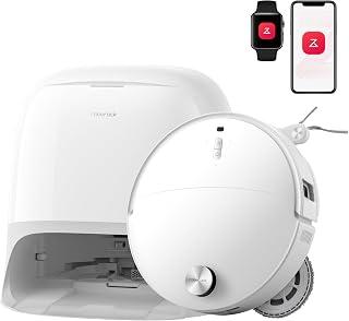 roborock Qrevo Curv 2 Pro Robot Vacuum Cleaner with Mop, HyperForce Suction Power of 25,000 Pa, Dual Anti-tangling System, Hot Water Mop Wash at 100 °C, Reactive Detection of - Amazon Egypt Deals