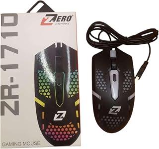 Exclusive Deal on Optical Gaming Mouse Comfort USB Nylon Wired, 6 Button, 3600 DPI, High Performance Plug &amp; Play, for Desktop, PC and Laptop Windows/Mac (Design with holes to prevent sweating) (ZR-1710, Black) - Amazon Egypt Deals