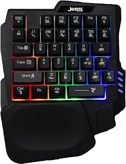 Exclusive Deal on K601 35 Keys One-Handed Gaming Membrane Keyboard Ergonomic One Hand Keypad Keyboard for Laptop Desktop PC Computer PUBG - Amazon Egypt Deals