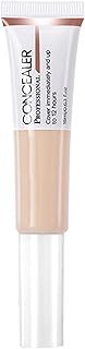 عرض حصري على Concealer Foundation, Full Coverage Conceale - for Dark Circles, Fine Lines, Acne Marks, Repairing Nourishing Brightening, Natural Coverage, Oil-free 4 Color Tube Liquid Makeup, 15ml, 33.6 grams - عروض أمازون السعودية