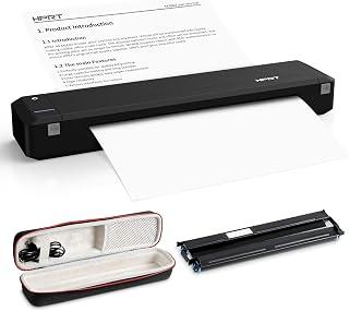 HPRT Wireless Bluetooth Small Printer MT800, Compatible with Andriod&amp; iOS, Laptop, Computers PC,Support 8.5" X 11" US Letter &amp; A4 Size Paper (Black)