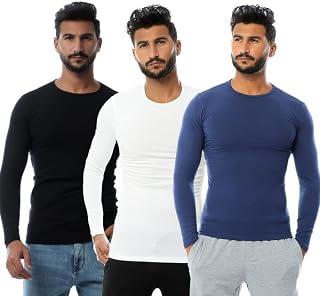 طقم باكمام كاملة للرجال - 3 قطع, متعدد الألوان, XL، من مسيري