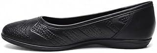 Women's Genuine Leather Ergonomic Wedge Shoes – Anti-Slip Cushion Slip-On Flats for Long Standing (from 37-43)