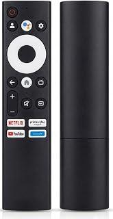 Replacement Remote Control Compatible with Sharp Android Smart TV – Works Without Programming – Netflix, YouTube, Prime Video Buttons – No Voice Control