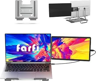 عرض حصري على 14inch Laptop Screen Extender - 360° Rotatable Attachable Portable Monitor for Laptop TFT USB Laptop Dual Screen, Plug and Play for Mac, PC, &amp; Chrome (Single 14.1" Portable Monitor with Stand) - عروض أمازون مصر