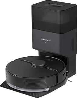 Roborock Q7+ Robotic Vacuum Cleaner and Auto-Empty Dock, Hands-Free Cleaning for up to 7 Weeks, APP-Controlled Mopping, 4200Pa Suction, No-Mop&amp;No-Go Zones, 180mins Runtime, Works with Alexa-Black - Amazon Egypt Deals