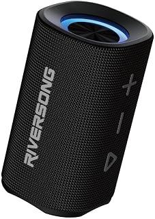 Exclusive Deal on RIVERSONG Jazz L16 Portable Bluetooth Speaker – 20W HD Stereo Sound, Super Bass, IPX6 Waterproof, RGB Light Show, TWS Pairing, 5H Playtime, Type-C Charging - Amazon KSA Deals