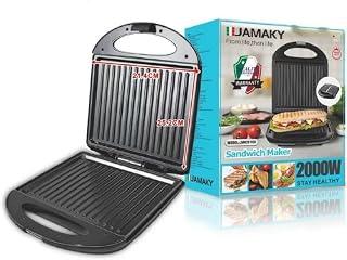 عرض حصري على jamaki large size strong sandwich maker 2000 watt jmk 2010 - عروض أمازون مصر