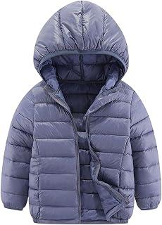 عرض حصري على Coats for Boys Girls Lightweight Puffer Jacket Hooded Warm Winter Coat Puffer Jacket - عروض أمازون السعودية
