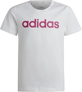 adidas Girl's Essentials Linear Logo Cotton Slim Fit T-Shirt T-Shirt