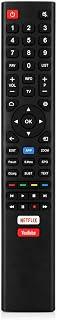 Replacement Remote Control Compatible with Tornado Smart LED TVs, 32EB8400E, 43EB8100E, 43EB8400E, 49EB8400E, 49EB8100E