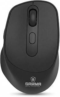 M-33 Rechargeable Wireless Mouse, Silent Touch, Bluetooth + 2.4GHz Dual Mode, 6D Gaming &amp; Office Mouse, 800/1200/1600 DPI, 500mAh Battery, USB Type-C Charging with Cable, 10m Range for Laptop &amp; PC