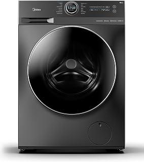ميديا غسالة ومجفف تحميل امامي، 10/7 كغم، 14 برنامج، واي فاي، فضي - MF200D100W/T-SA