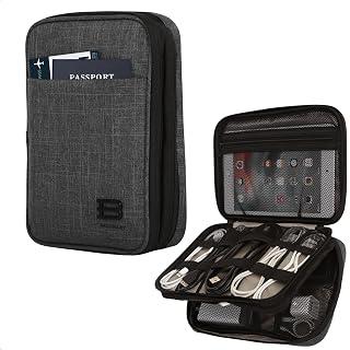 عرض حصري على BAGSMART Electronic Organizer Small Travel Cable Organizer Bag for Hard Drives, Cables, Charger, Phone, USB, SD Card - عروض أمازون السعودية