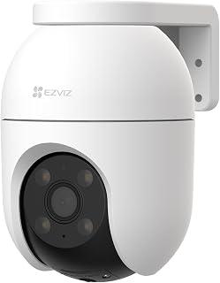 Exclusive Deal on EZVIZ C8c 5MP Security Camera Outdoor Pan-Tilt 360°, Support 512GB SD Card, No Subscription Fee, Color Night Vision, Human/Vehicle Detection, Auto-Track, Wi-Fi CCTV System for Home - Amazon KSA Deals