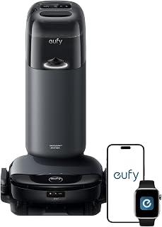 eufy S1 Robot Vacuum Cleaner Cordless Washer, All-in-One Station, Always Clean Broom, 8000Pa Suction, Hot Water Wash, Automatic Drying - Amazon Egypt Deals