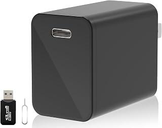 Exclusive Deal on 4K Smart Camera Charger with 2.4G/5Ghz Dual WiFi, 160° Wide Angle, Motion Detection, Type-C Plug Indoor Security Mini Camera for Home Pets, iOS &amp; Android App - Amazon KSA Deals