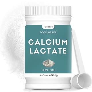 Exclusive Deal on 6 Oz Calcium Lactate Powder, 100% Pure Lactate, Food-Grade, Supports Bone Health, Helps Neutralize Food Acidity, Keeps Fresh, For Dairy Products, Breads And Pastries More - Amazon KSA Deals
