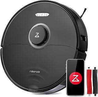 Roborock S8 Robot Vacuum Cleaner with Dual Brush &amp; 6000Pa Suction&amp; 3D Structured Light Obstacle Avoidance Robot Vacuum Compatible with Alexa for Pet Hair?Upgrade of Roborock S7)(Black) - Amazon Egypt Deals