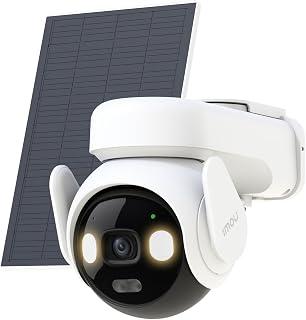 Exclusive Deal on Imou 4G LTE Solar Security Camera for Home, 3K Wireless Outdoor Camera with Solar Panel, Outdoor Surveillance Cameras, Dome Surveillance Cameras AOV PT with 3W Solar Panel, Works with Alexa - Amazon KSA Deals