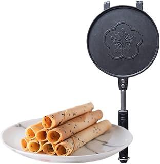 عرض حصري على Ice Cream Cone Iron Homemade Roll Machine Non Stick Baking Mold With Handle Manual Waffle Ice Cream Machine Suitable For Use On Stovetop Simple Operation zhengy - عروض أمازون مصر