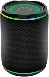 عرض حصري على Goui Neon-16 Bluetooth Speaker with RGB Lighting, Powerful Stereo Sound, Portable Modern Design, Long-Lasting Battery, Ideal for Travel and Everyday Use, Black - عروض أمازون السعودية