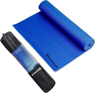 STRAUSS Yoga Mat, 6Mm (Blue)