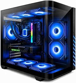 كمبيوتر العاب مكتبي تبريد سائل رايزن 7 8700F RTX 4060 Ti 16GB DDR5 RAM