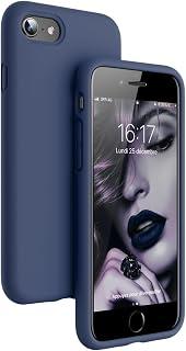 عرض حصري على Dl3 Mobilak Compatible with iPhone 7/8, iPhone SE 2022, SE 2020, Case, Liquid Silicone Case, Full Body Protective Cover, Shockproof, Slim Phone Case, Anti-Scratch Soft Microfiber (Storm Blue) - عروض أمازون مصر