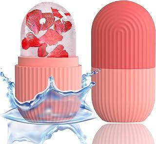 Exclusive Deal on XHJRI Ice Cube Roller Massager for Face, Eyes and Neck Naturally Conditioning and Skin Care,De-Puff Eye Bags,Reduce Migraine Pain,Reusable Massage Silicone Ice Mold (Random Color) - Amazon Egypt Deals