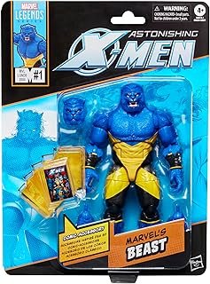Exclusive Deal on Marvel Legends Series Marvel's Beast, Astonishing X-Men Comics-Inspired Collectible 6-Inch Scale Action Figure with Character-Sized Comic Accessory - Amazon KSA Deals