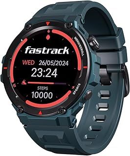عرض حصري على Fastrack Xtreme PRO Smartwatch with 1.43" AMOLED Display with 466 * 466 Pixel Resolution|SingleSync BT Calling|AI Voice Assistant|100+ Sports Modes and Watchfaces|Upto 5 Day Battery|IP68 - عروض أمازون السعودية