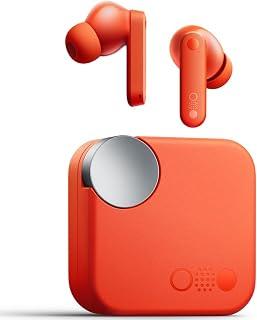 CMF by Nothing Buds - Wireless headphones with 42 dB ANC, Transparency mode, Ultra Bass Technology 2.0, HD Audio from DIRAC, IP54 and connection to two devices - Orange