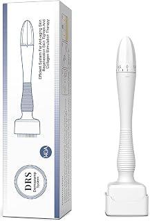 SCIENISH Adjustable Microneedling Derma Stamp Alternative Reusable Microneedle pen with Needle Cover Skin Care Tools for Face Body, Hair Beard Growt (Derma stamp)